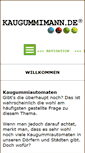 Mobile Screenshot of kaugummimann.de